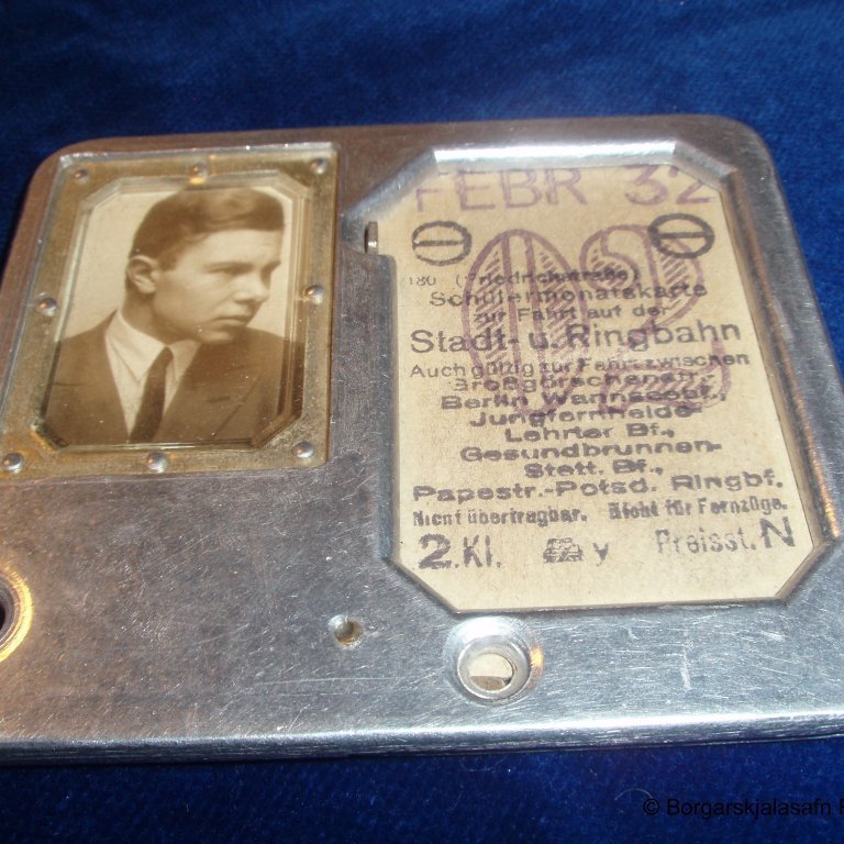 Skólaskírteini Bjarna Benediktssonar, Berlín, febrúar 1932