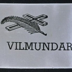 Borði 22: Benedikt Vilmundarson. Hinzta kveðja, Fjölskyldurnar Aragötu 12.