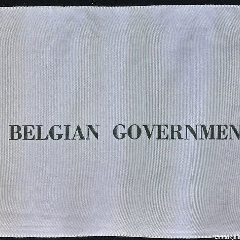 Borði 32: Frú Sigríður Björnsdóttir, Dr. Bjarni Benediktsson. From Belgian Government.