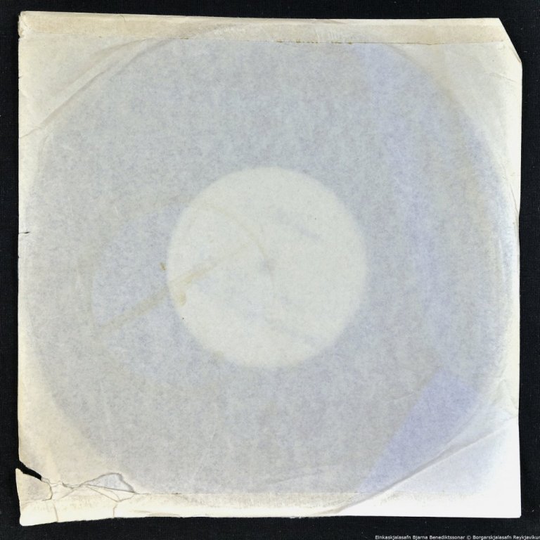 Hljómplata í umslagi: Jón Pálmason. Kvæði flutt í tilefni 70 ára afmælis Ólafs Thors forsætisráðherra.