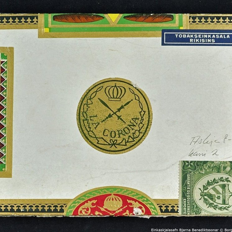 Vindlakassi, lokaður.