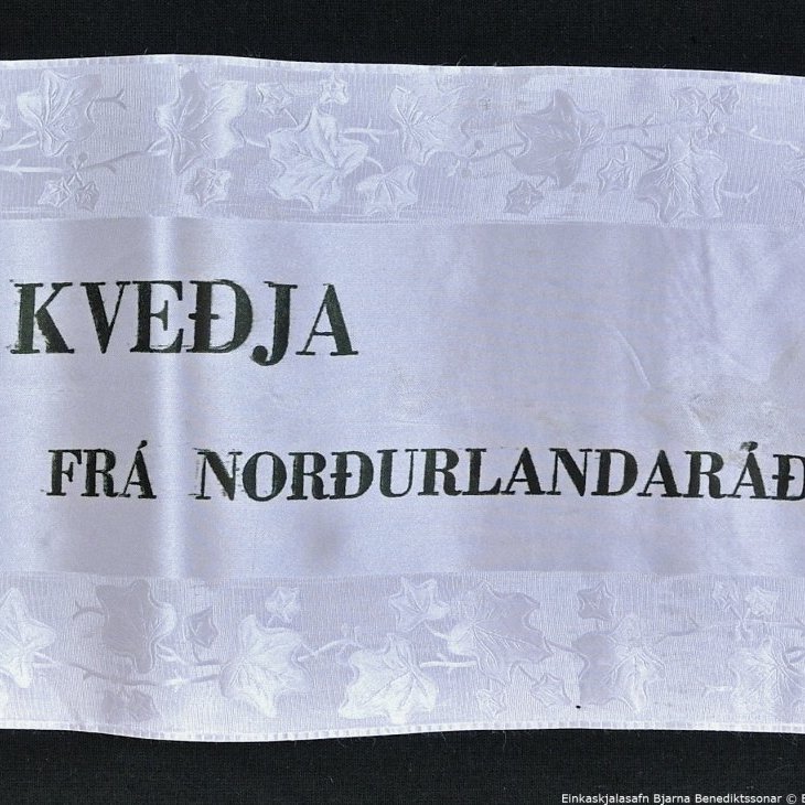 Borði 9: Kveðja, Frá Norðurlandaráði.