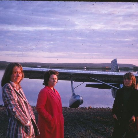 Anna Lilja Jónsdóttir, Steinunn B. Sigurðardóttir og Þorbergur Hjalti Jónsson. Borgarskjalasafn Reykjavíkur.