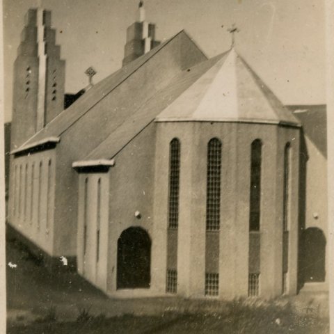 Akureyrakirkja. Borgarskjalasafn Reykjavíkur.