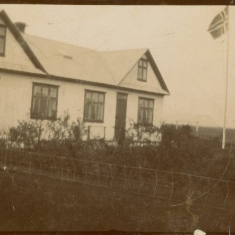 Bærinn Fellsmúli á Landi í Rangárvallasýslu. Borgarskjalasafn Reykjavíkur.