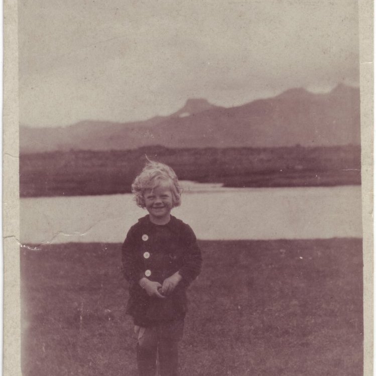 Thor Jensen – Thorsi – sonur Ólafs og Ingibjargar við Haffjarðará 1920.
