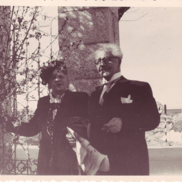 Ingibjörg og Ólafur Thors á Spáni 1951.