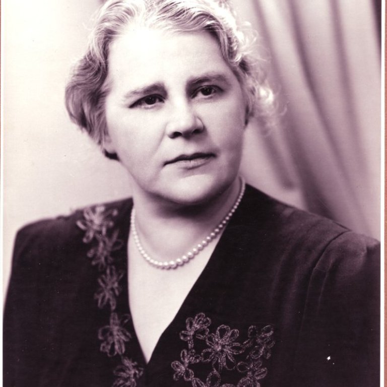 Ingibjörg Thors um 1955.