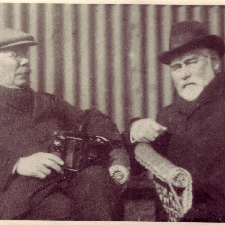 1918 bræðurnir Thor Jensen og Alfred Raavad.