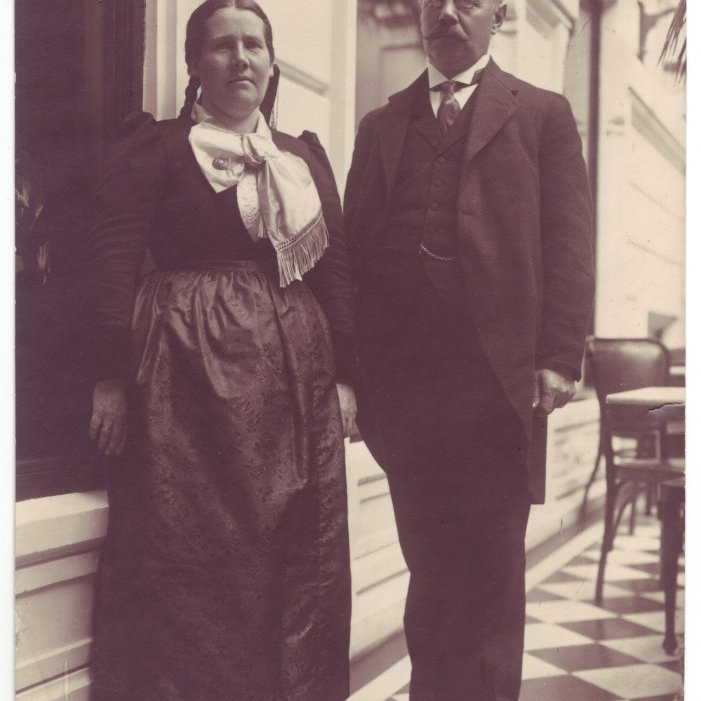 Margrét Þorbjörg og Thor Jensen um fertugt.   Ljósmyndasafn Reykjavíkur.