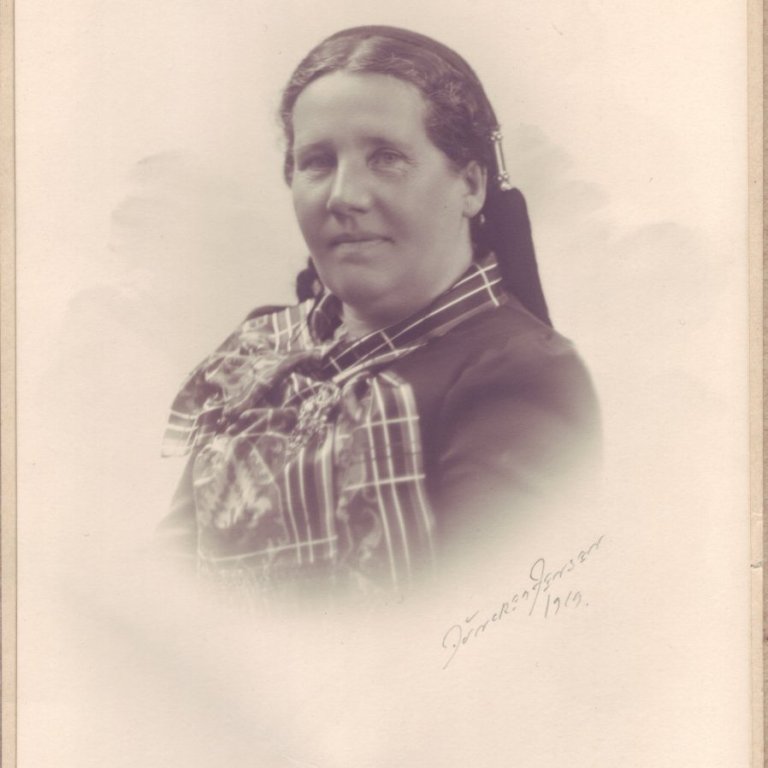 Margrét Þorbjörg Jensen um fimmtugt.  Ljósmyndasafn Reykjavíkur.