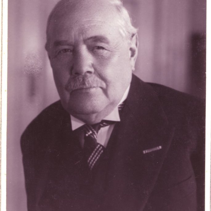 Thor Jensen áttræður.  Ljósmyndasafn Reykjavíkur.