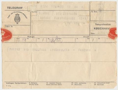 Bjarni Benediktsson og glósur um landsdóm