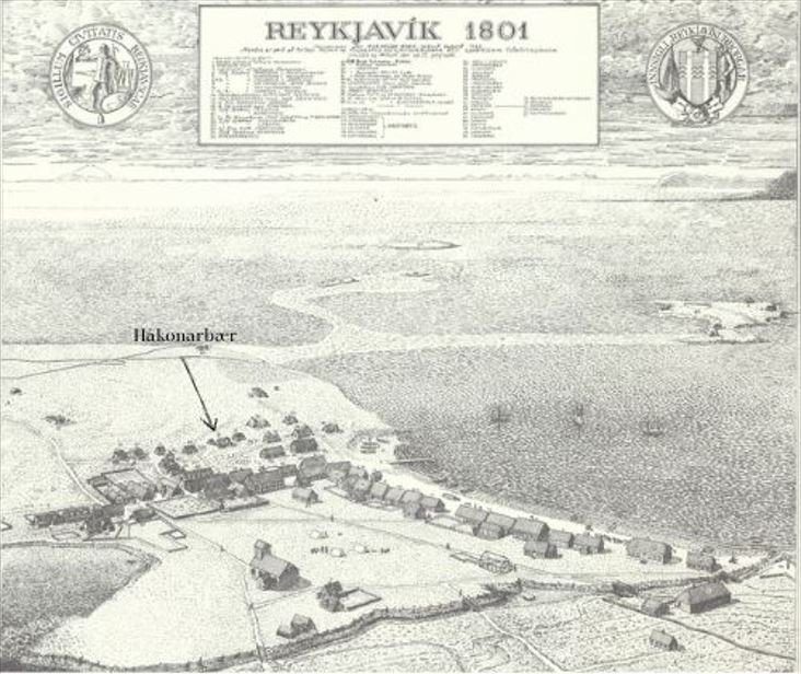 Hákonarbær var torfbær sem byggður var um aldamótin 1800. Bærinn stóð á lóðinni sem nú er kennd við …