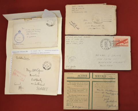 Áhugaverð bréf frá hernámstímum á Íslandi