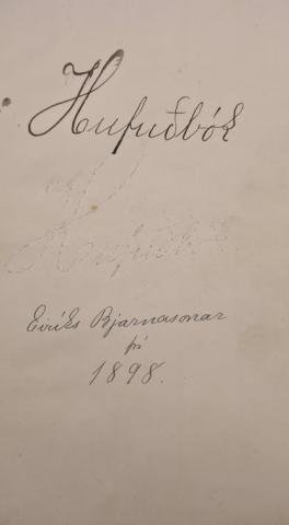 Áhugaverð skjöl frá Eiríki Hjaltesed Bjarnasyni járnsmið f. 1866