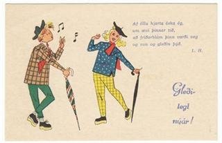 Góð aðsókn að jólakortavef Borgarskjalasafns