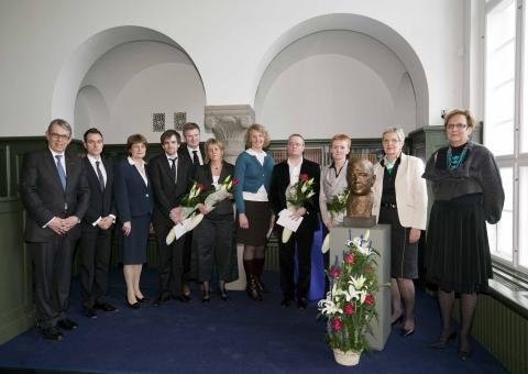 Rannsóknarstyrkir Bjarna Benediktssonar afhentir í fyrsta sinn