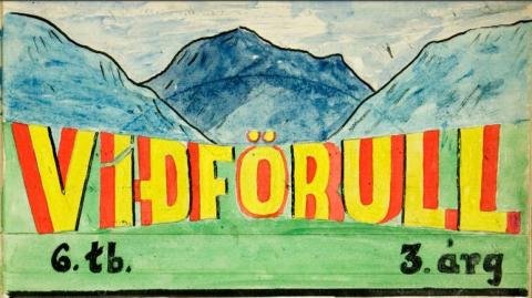 Handskrifuð skólablöð frá 1941-1945