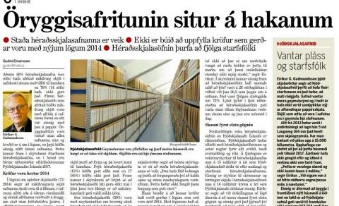 Umfjöllun um skýrslu um stöðu héraðsskjalasafna