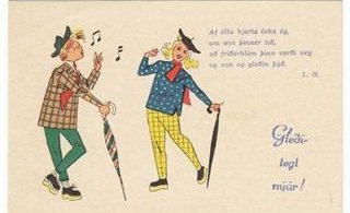 Góð aðsókn að jólakortavef Borgarskjalasafns